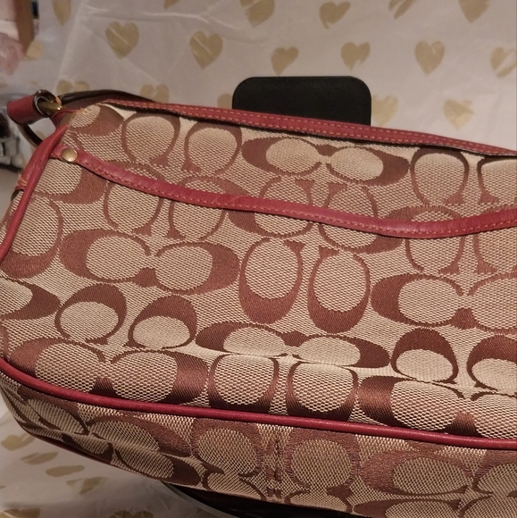 Vintage Coach Legacy Signature Leather and Suede Handbag - Picture 14 of 17